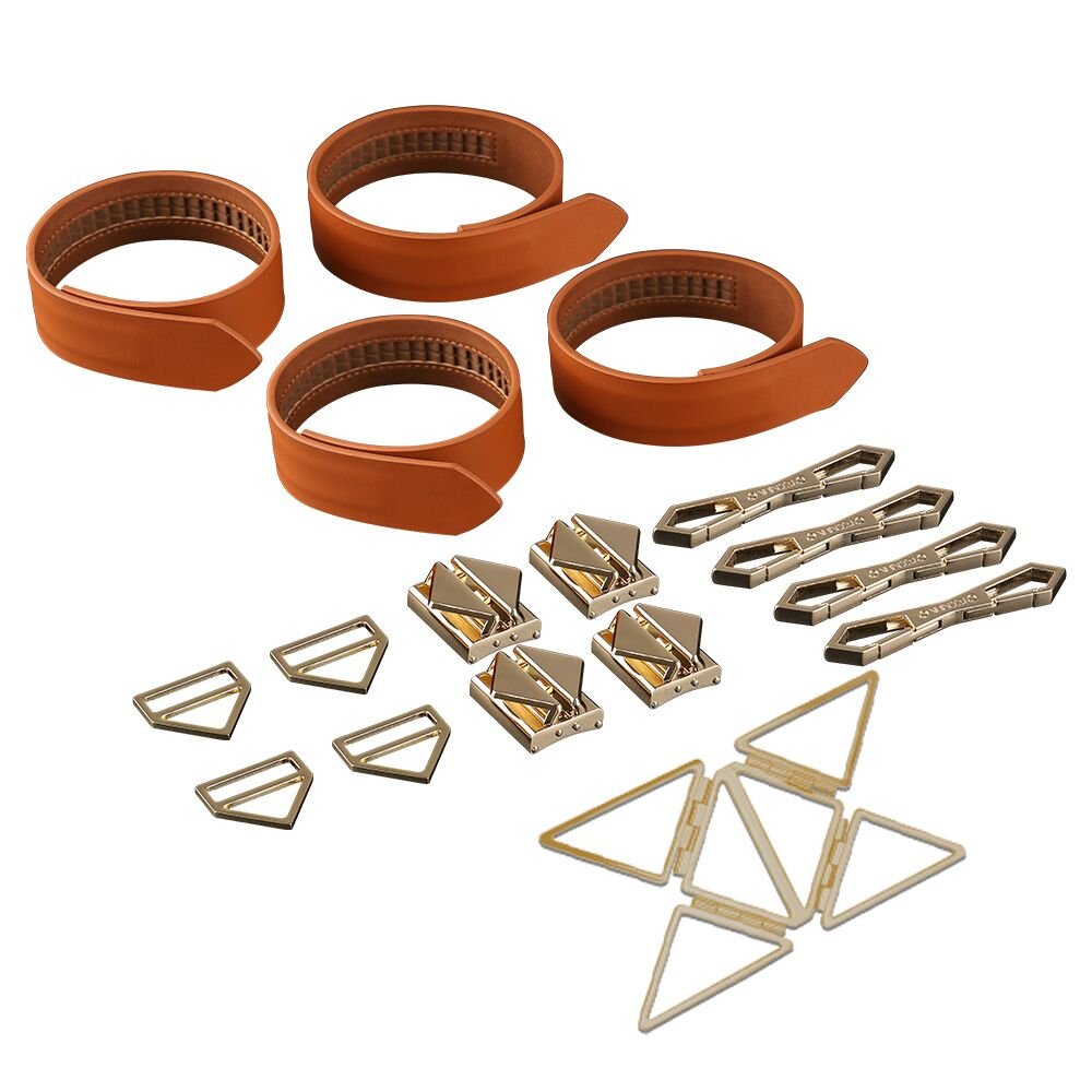 Набір для зв'язування LOCKINK Hogtie Set - Brown - Зображення 2