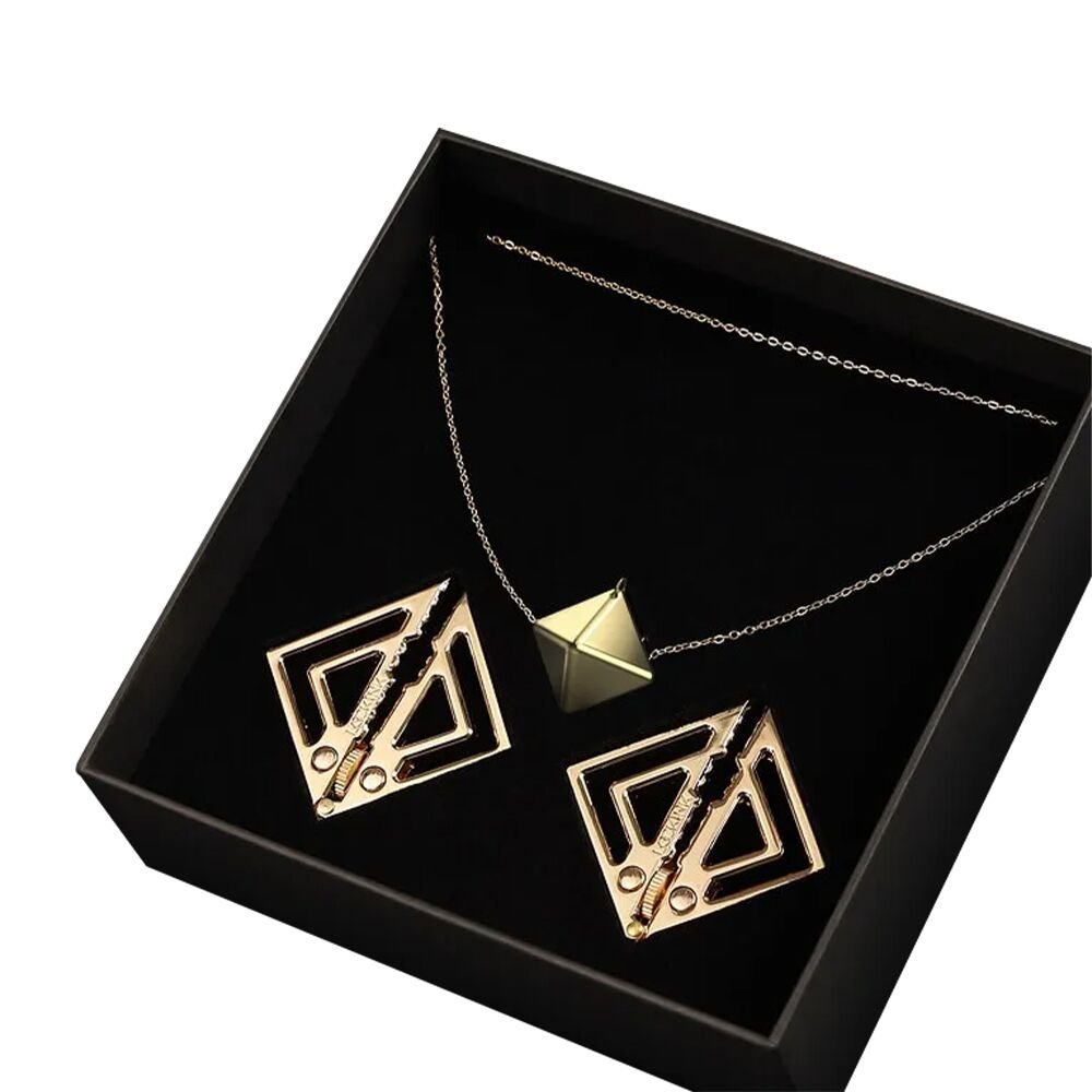 Затискачі для сосків з важкою підвіскою LOCKINK Adjustable Nipple Clamps with Heavy Pendant - Golden - Зображення 9