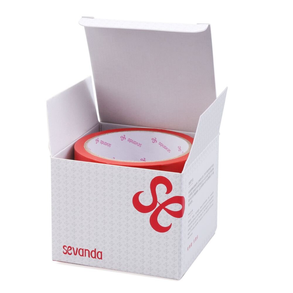 Скотч для бондажу LOCKINK SEVANDA Electrostatic Tape, червона, 16 м - Зображення 3