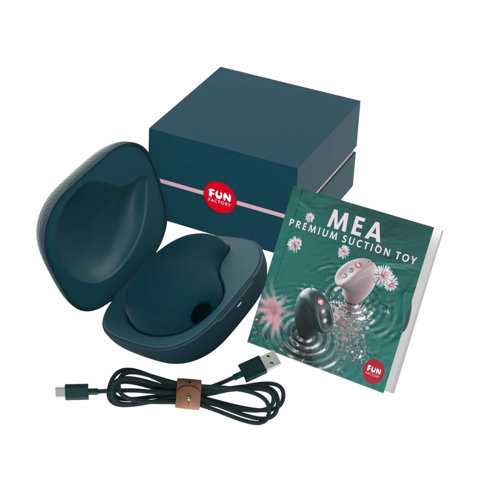 Вакуумний стимулятор Fun Factory MEA velvet green, унікальні режими, функція посторгазм - Зображення 7