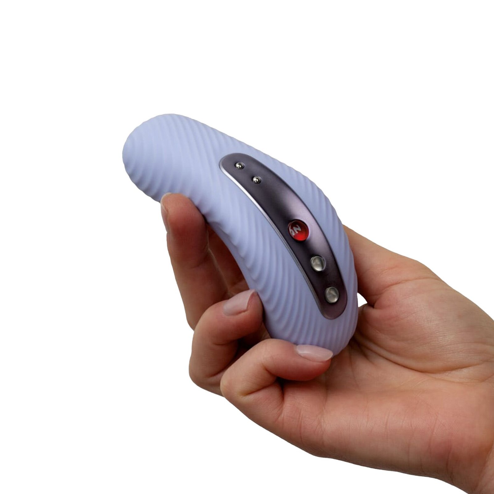 Накладний вібратор Fun Factory LAYA III soft violet, ефект постукування пальцем - Зображення 9