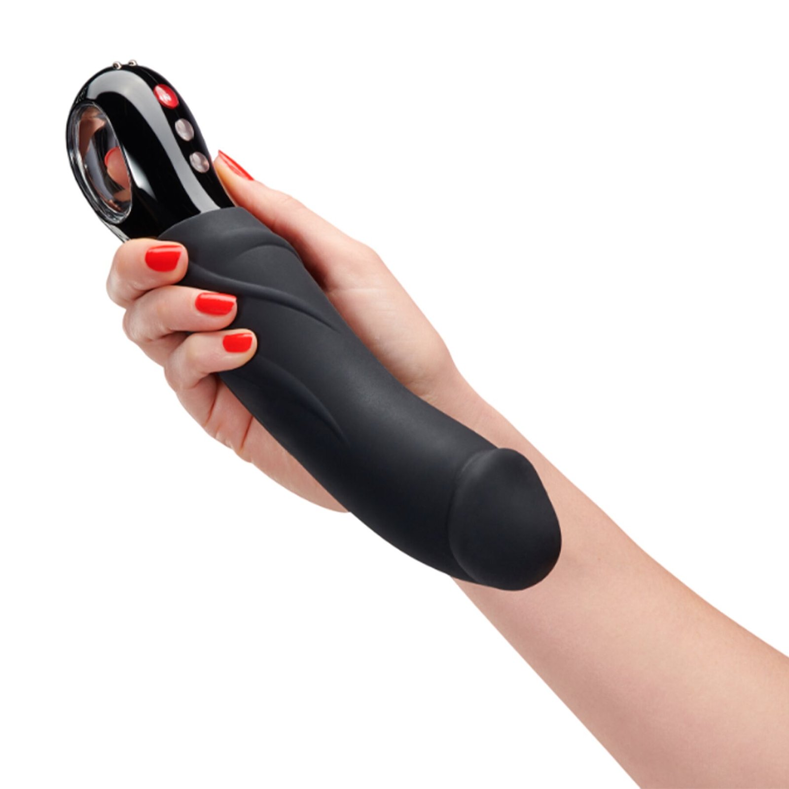 Вібратор для точки G Fun Factory BIG BOSS black, дуже потужний, 23,5 см - Зображення 5