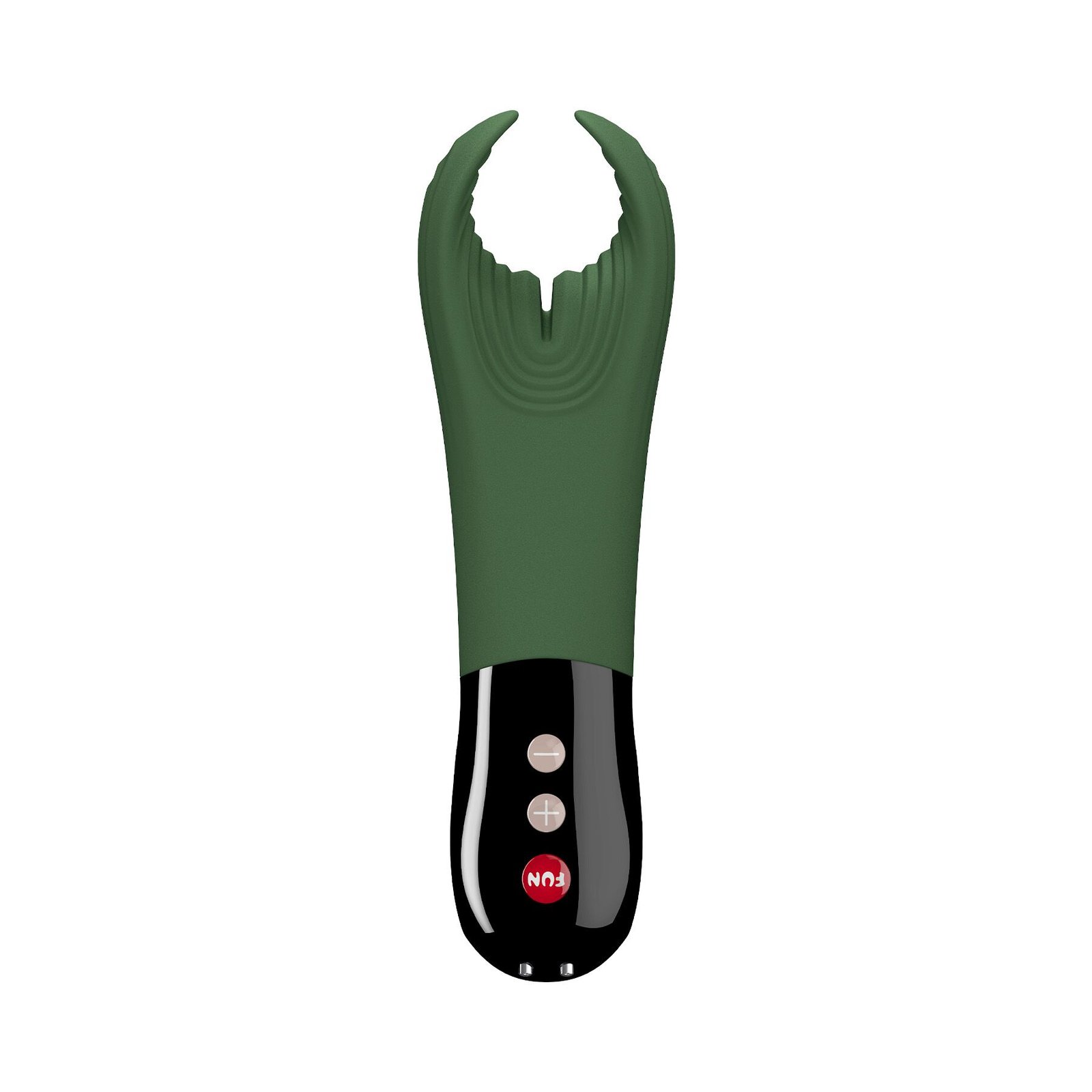 Вібратор для пеніса Fun Factory MANTA moss green/black, підходить для парних ігор - Зображення 3