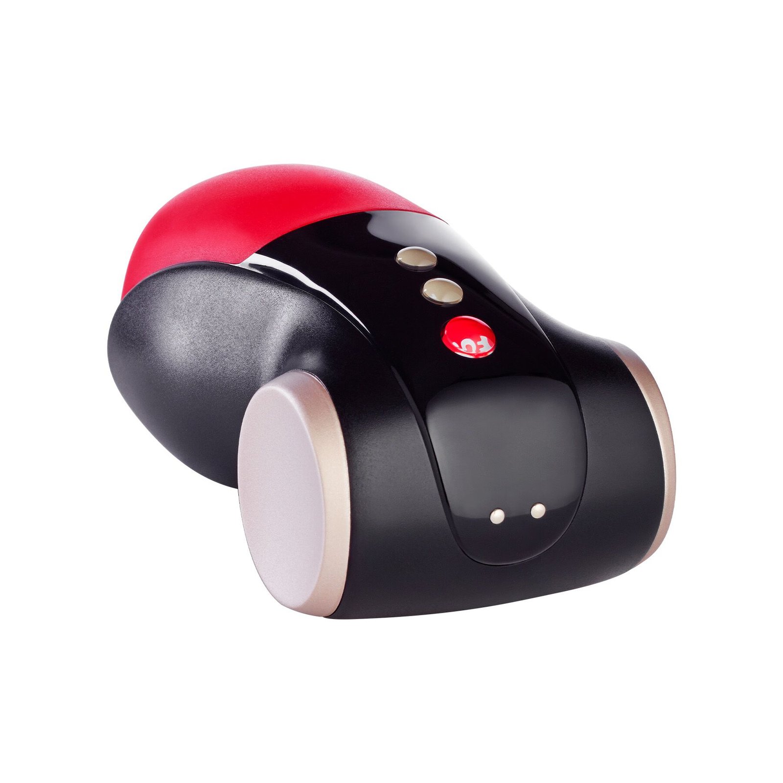 Мастурбатор для головки пеніса Fun Factory COBRA LIBRE II black/red, 2 мотори, гра без рук - Зображення 4