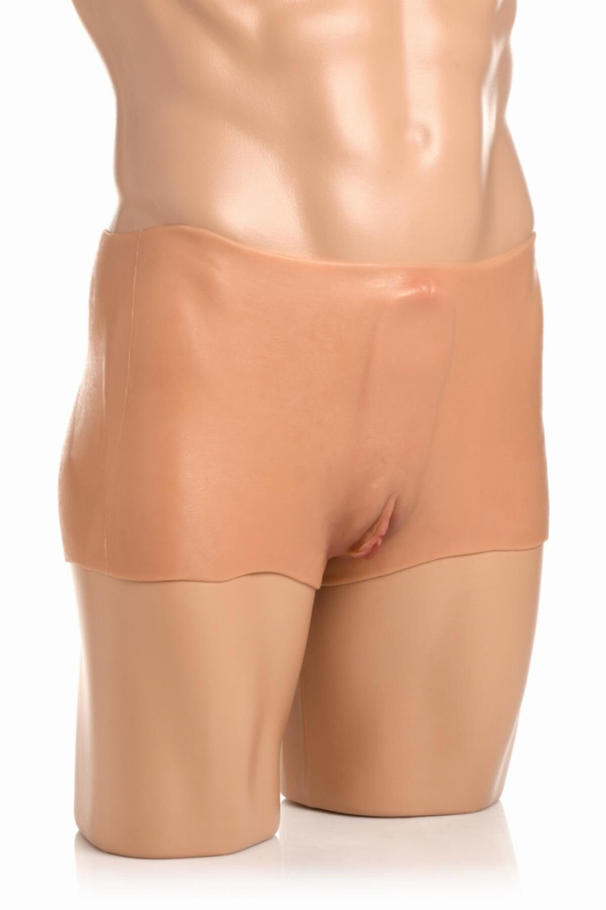 Накладна вагіна Master Series Silicone Vagina + Butt Panties - Large - Зображення 5