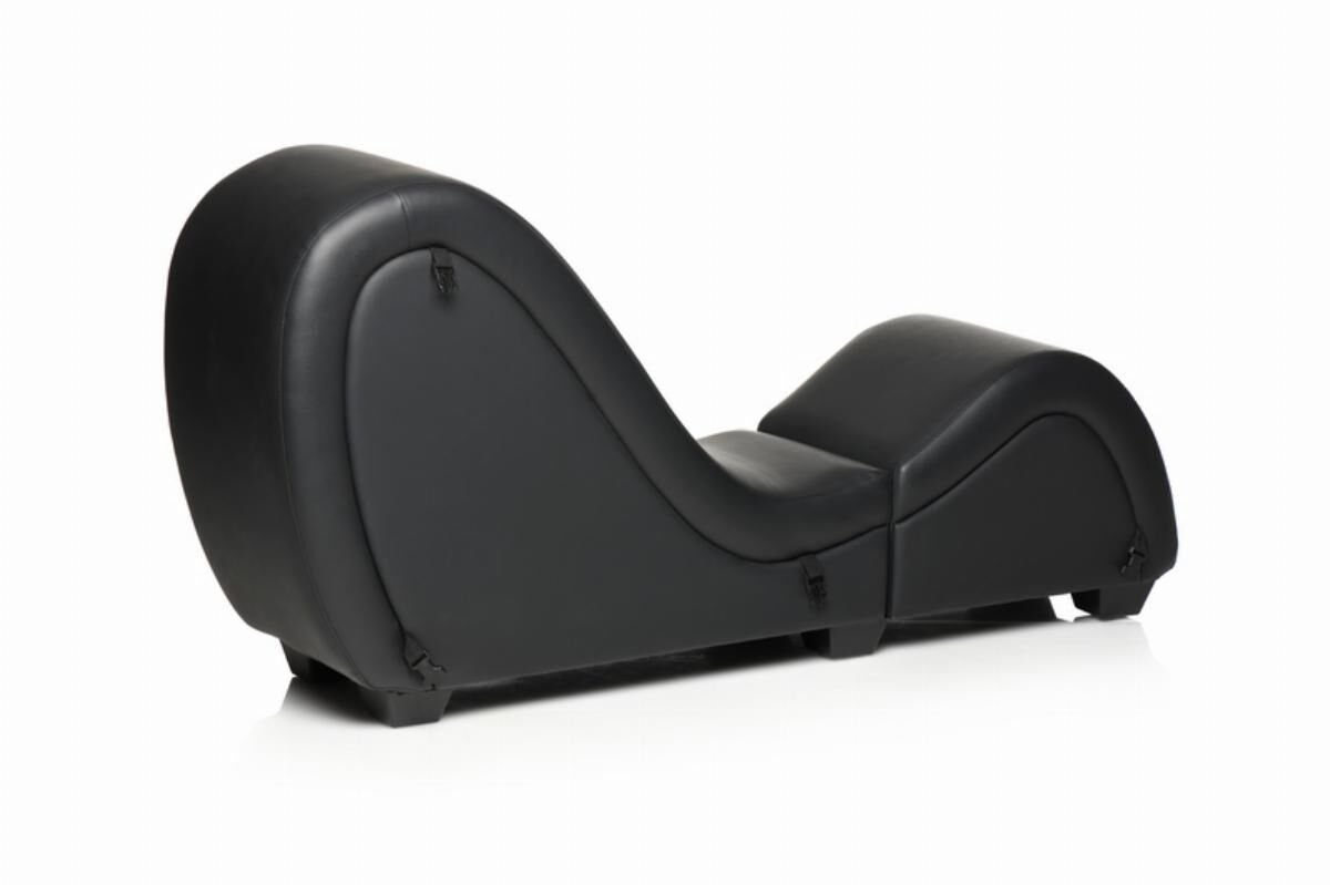 Секс-крісло з подушками Master Series Kinky Sex Lounge with Cushions - Black - Зображення 5