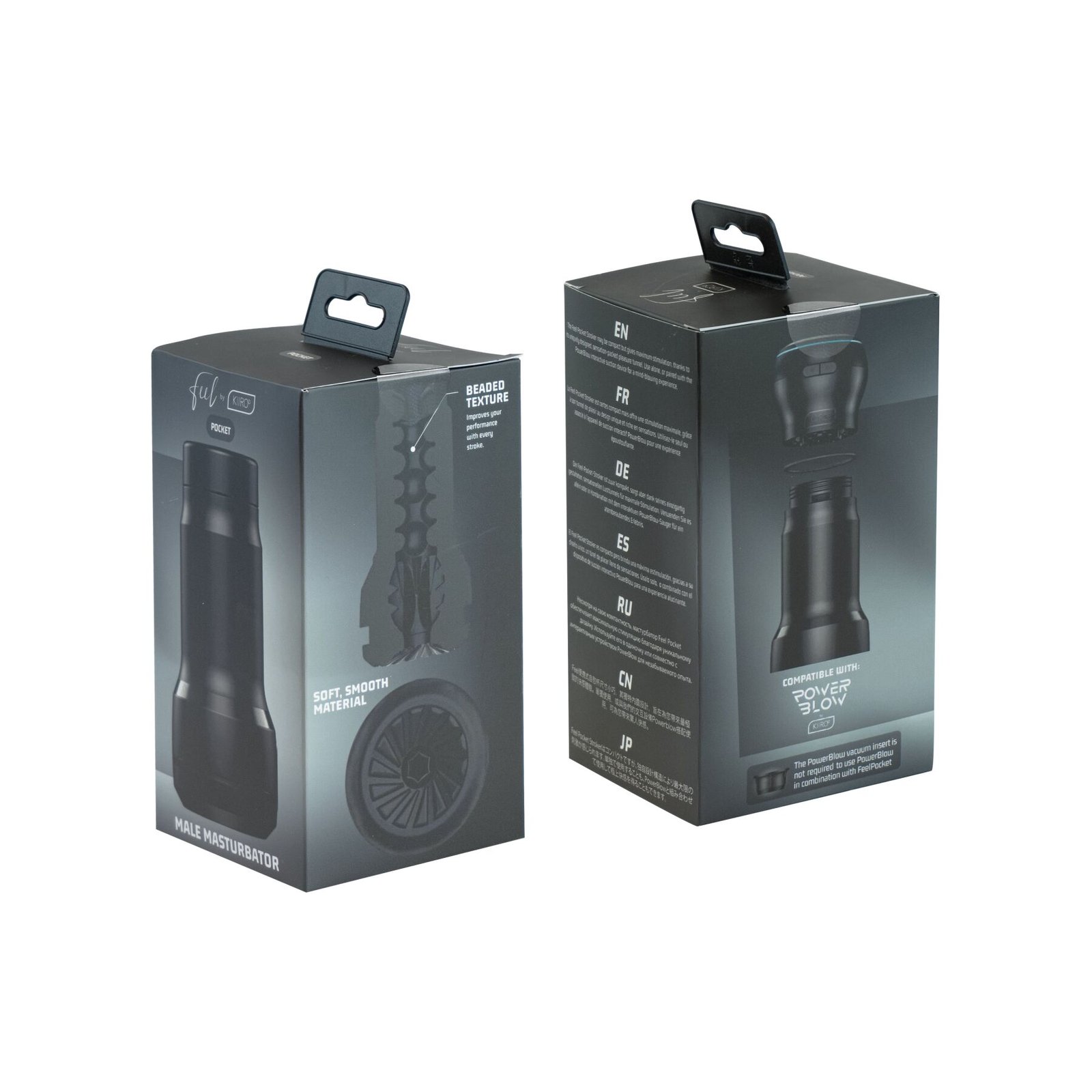 Мастурбатор Kiiroo Feel Pocket сумісний з PowerBlow - Зображення 7