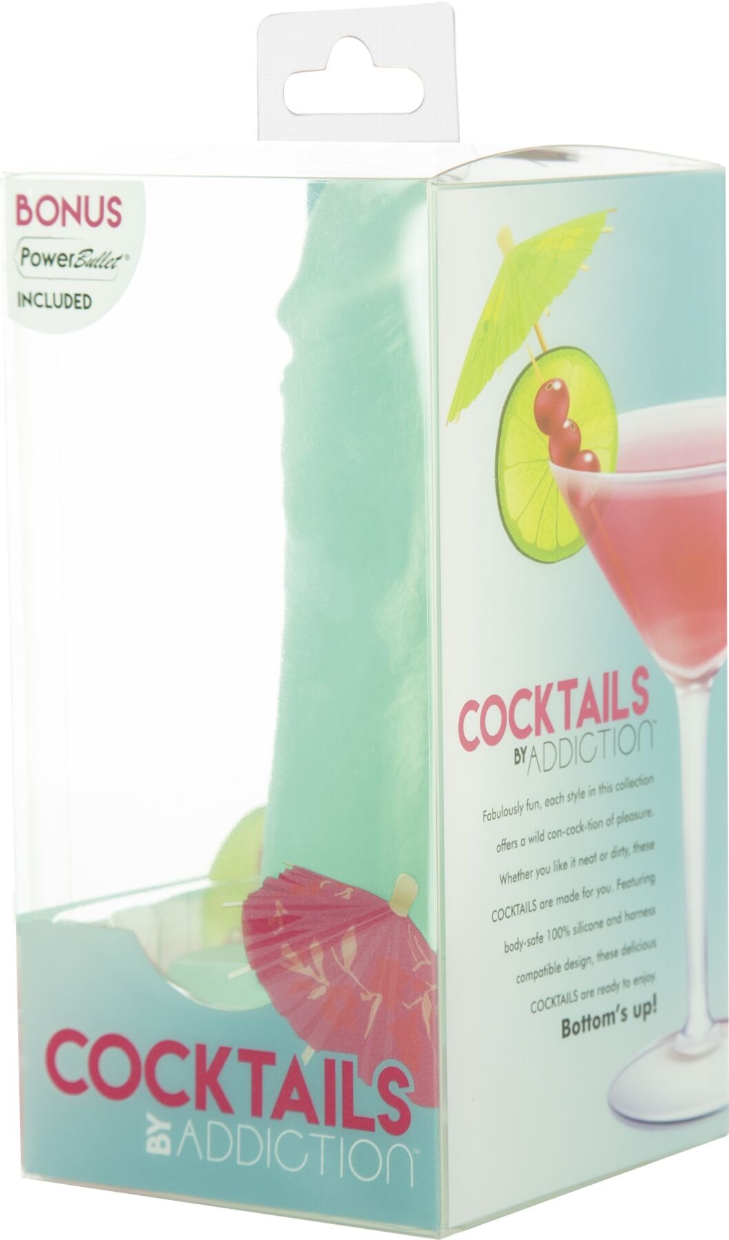 Фалоімітатор на присосці Cocktails by Addiction – Mint Mojito - Зображення 6