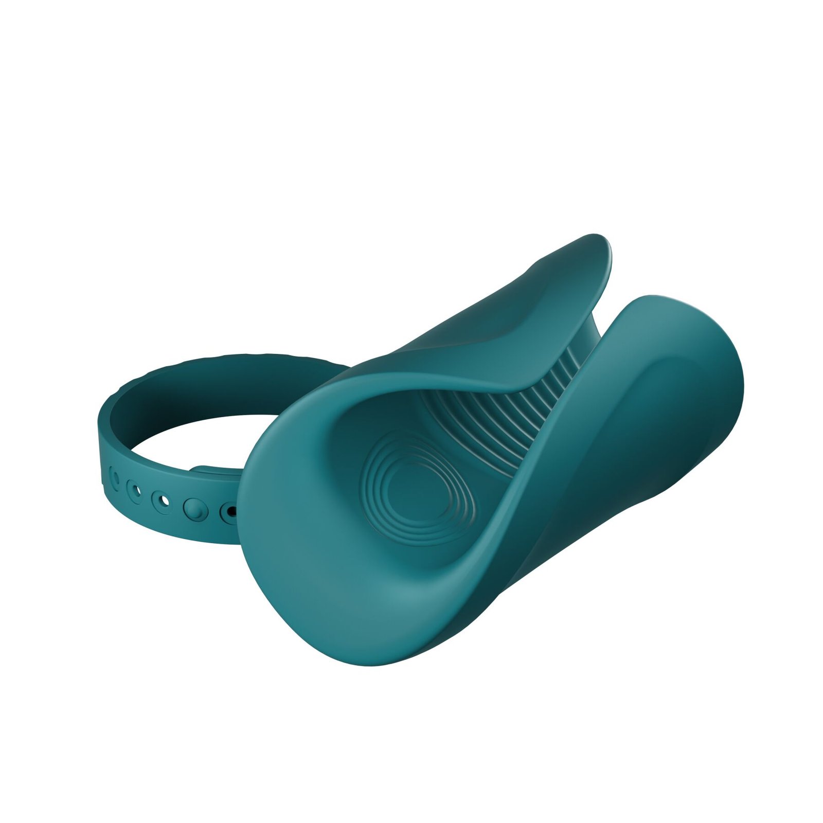 Смарт-вібромастурбатор для головки члена Lovense Gush 2, осцилювальний майданчик, ремені для фіксації - Зображення 6