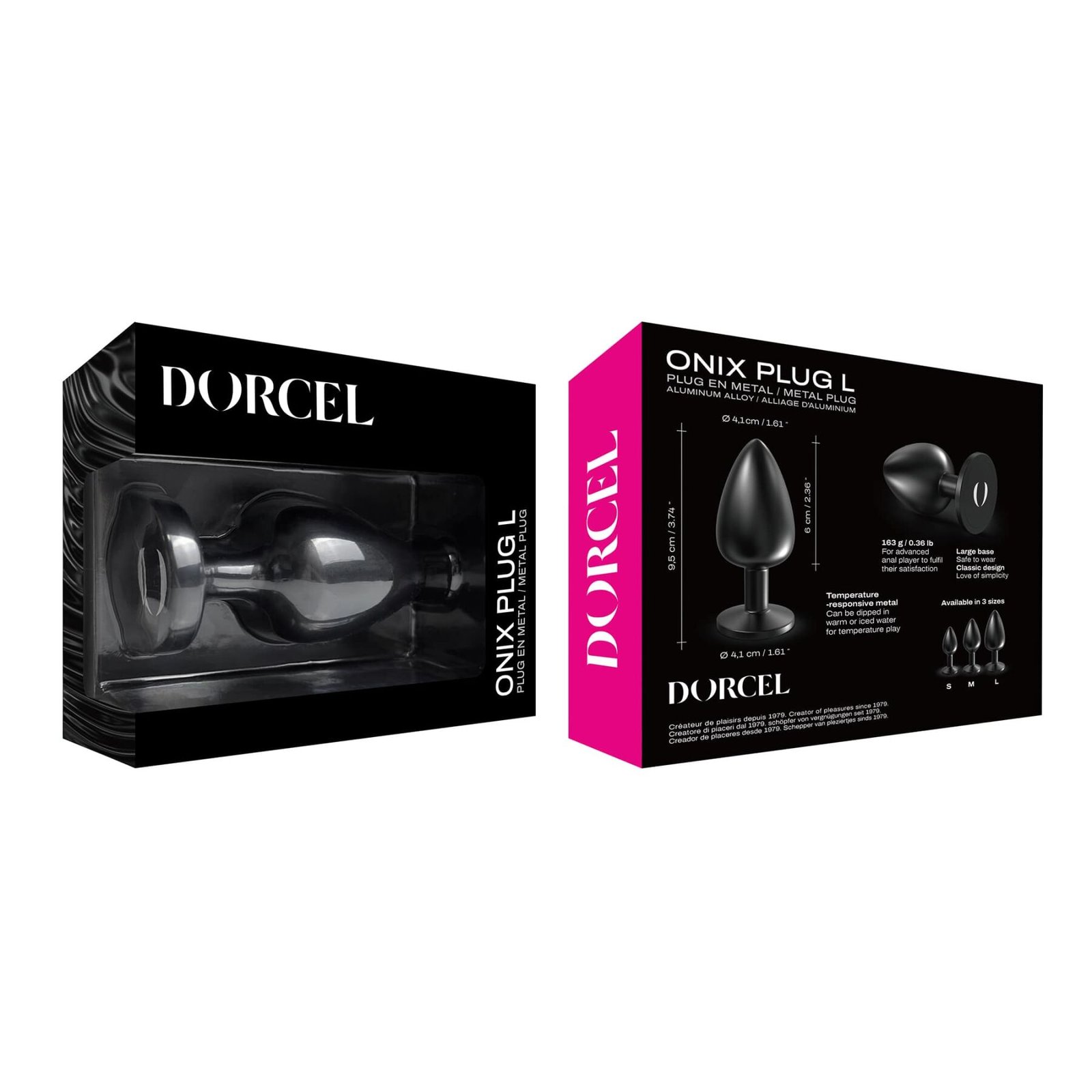 Анальна пробка Dorcel ONIX PLUG L - Зображення 5