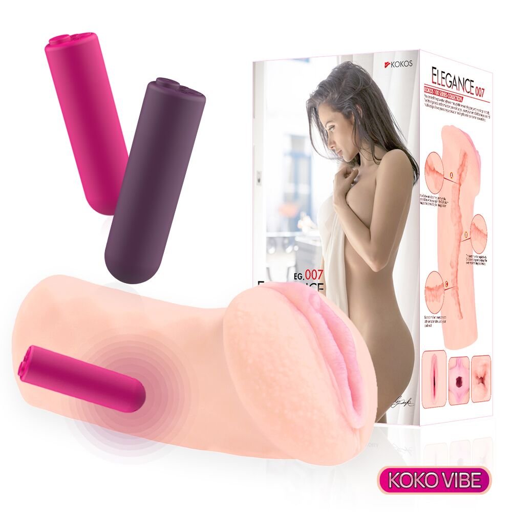 Мастурбатор Kokos Elegance 007 Vibe - Зображення 5