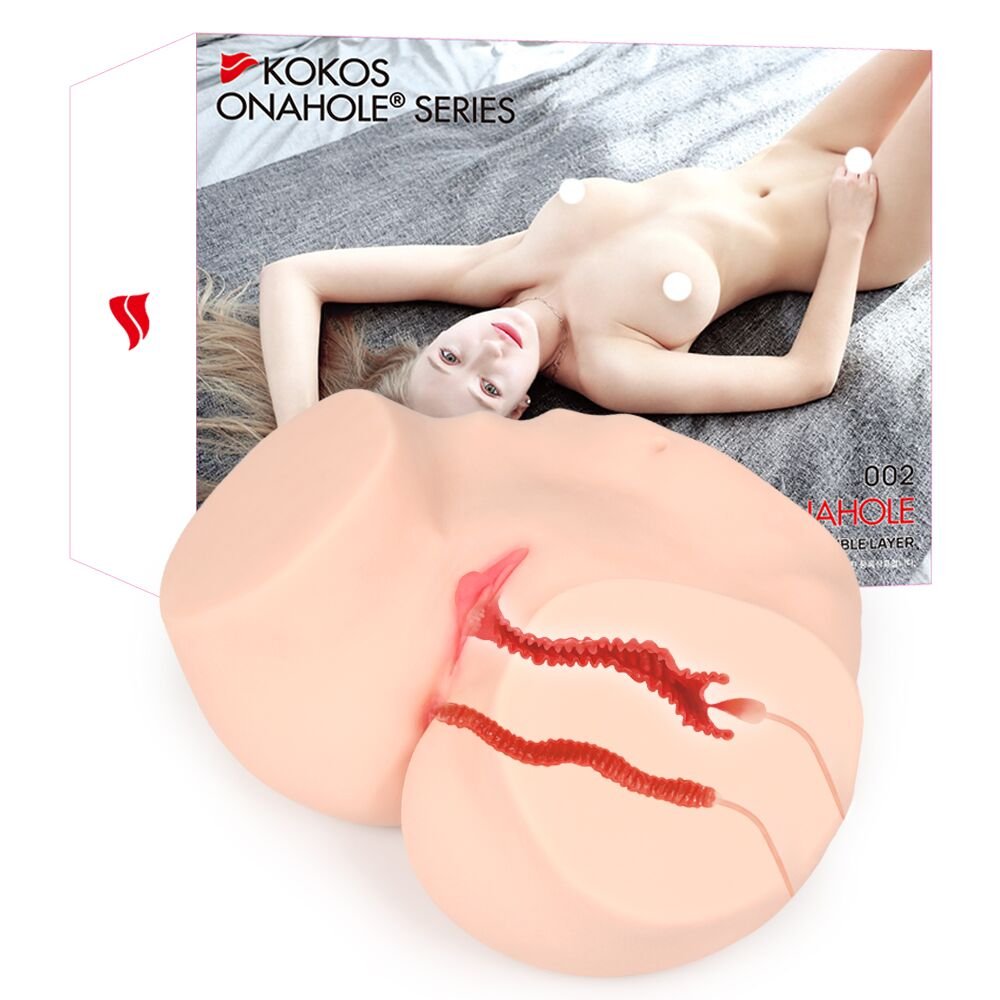 Мастурбатор Kokos 002 Hanna ONAHOLE Real Vagina - Зображення 6