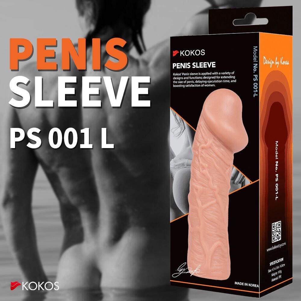 Насадка на член Kokos Penis Sleeve PS 001 L - Зображення 4