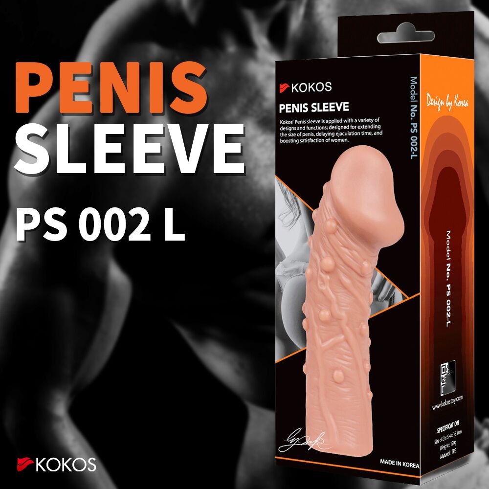 Насадка на член Kokos Penis Sleeve PS 002 L - Зображення 4