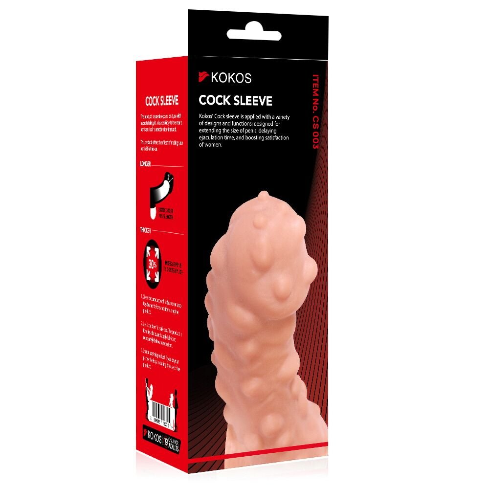 Насадка на член Kokos Cock Sleeve CS 003 L - Зображення 2