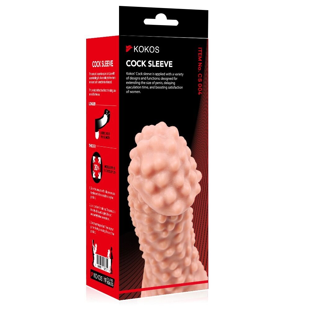 Насадка на член Kokos Cock Sleeve CS 004 M - Зображення 3
