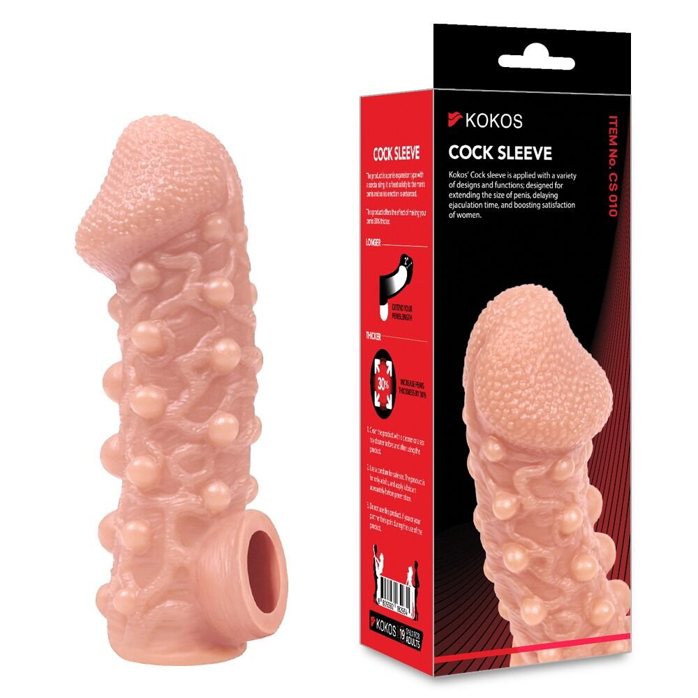 Насадка на член Kokos Cock Sleeve CS 010 M - Зображення 3