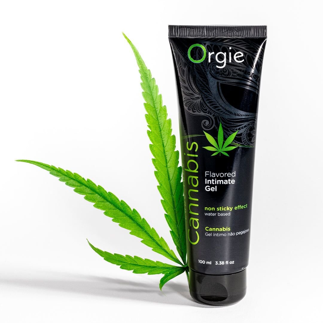 Лубрикант на водній основі Orgie Lube Tube Cannabis, 100 мл, їстівний, з олією насіння конопель - Зображення 4