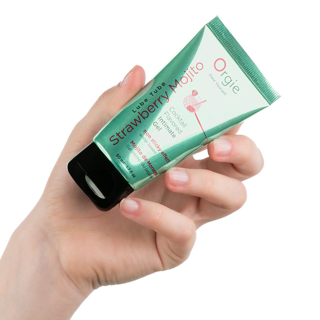Лубрикант на водній основі Orgie Lube Tube Strawberry Mojito, 50 мл - Зображення 4