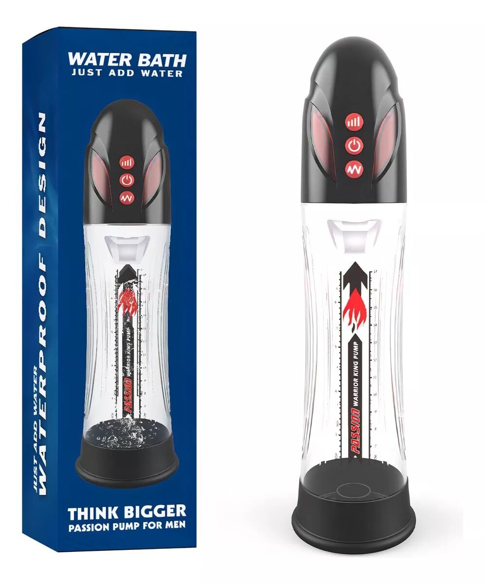 Автоматична гідропомпа 2в1 (вода/повітря) Water Bath, 2 режими, індикація рівня вакууму - Зображення 7