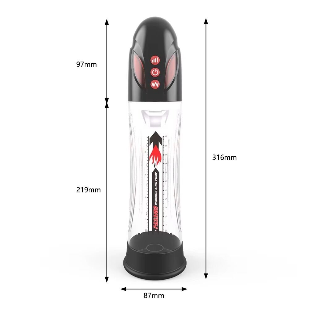 Автоматична гідропомпа 2в1 (вода/повітря) Water Bath, 2 режими, індикація рівня вакууму - Зображення 6