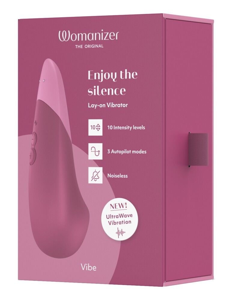 Мінівібратор Womanizer Vibe Dusky Pink, 3 авторежими + 10 рівнів інтенсивності - Зображення 9