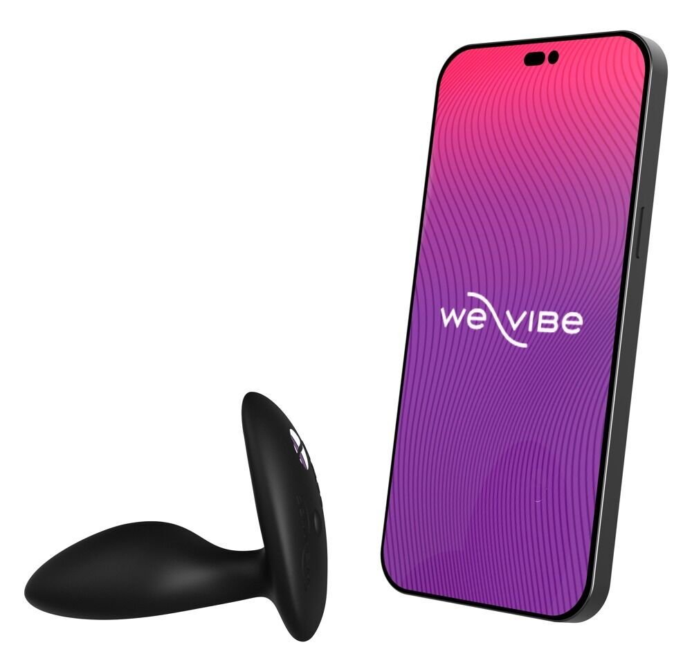 Анальна смарт-вібропробка We-Vibe Ditto+ Satin Black з пультом ДК - Зображення 7