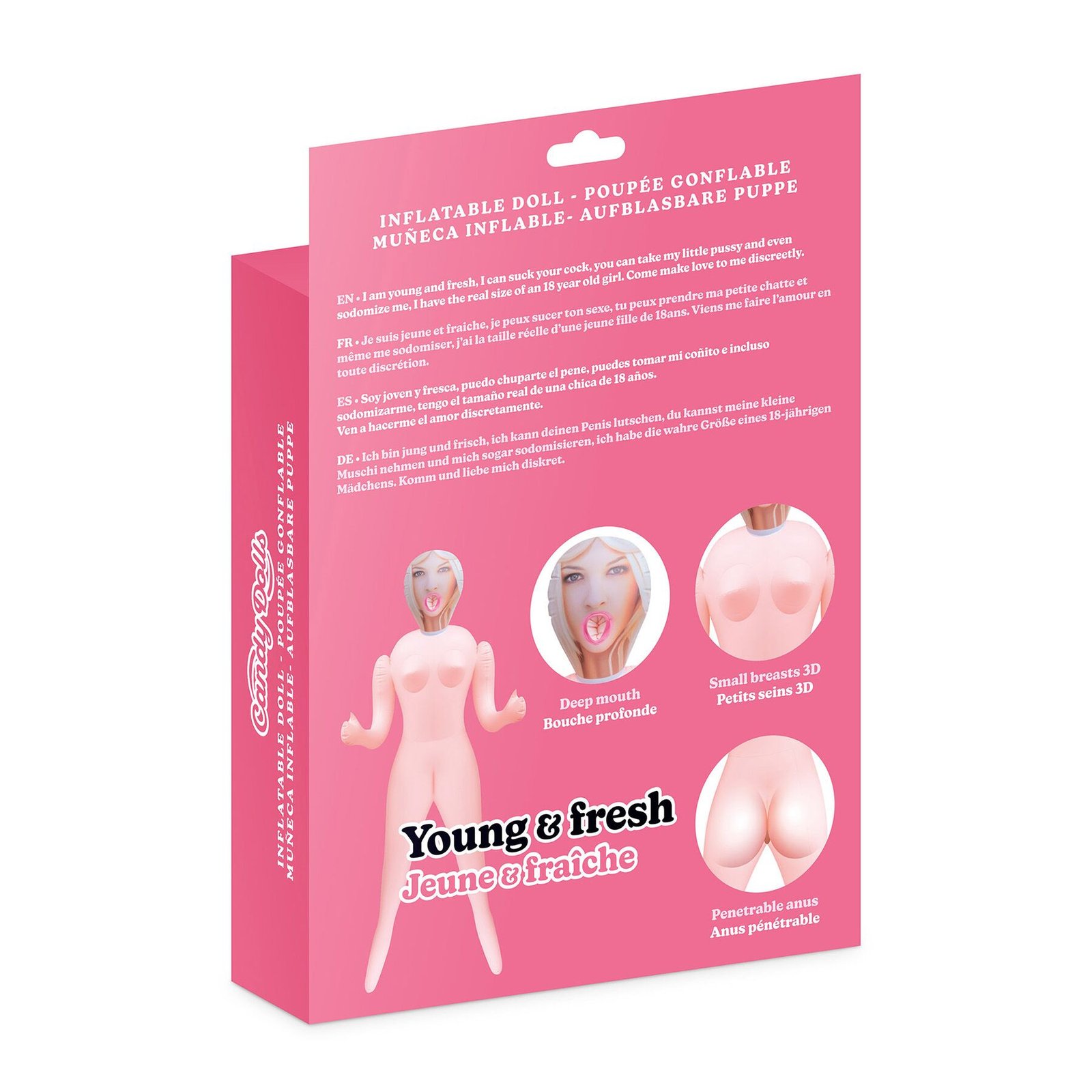 Надувна лялька Candy Dolls Lolita - Зображення 2