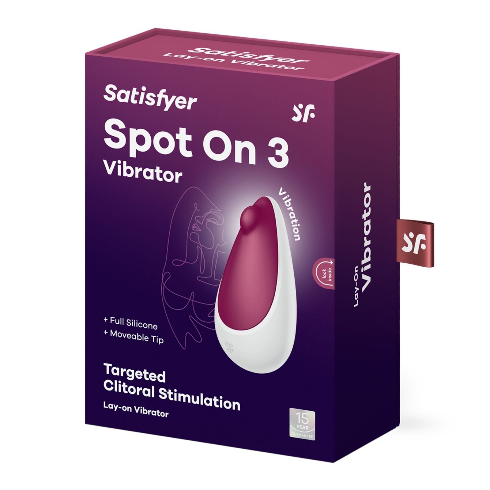 Вібратор Satisfyer Spot On 3 Berry, компактний та потужний, 12 режимів - Зображення 5