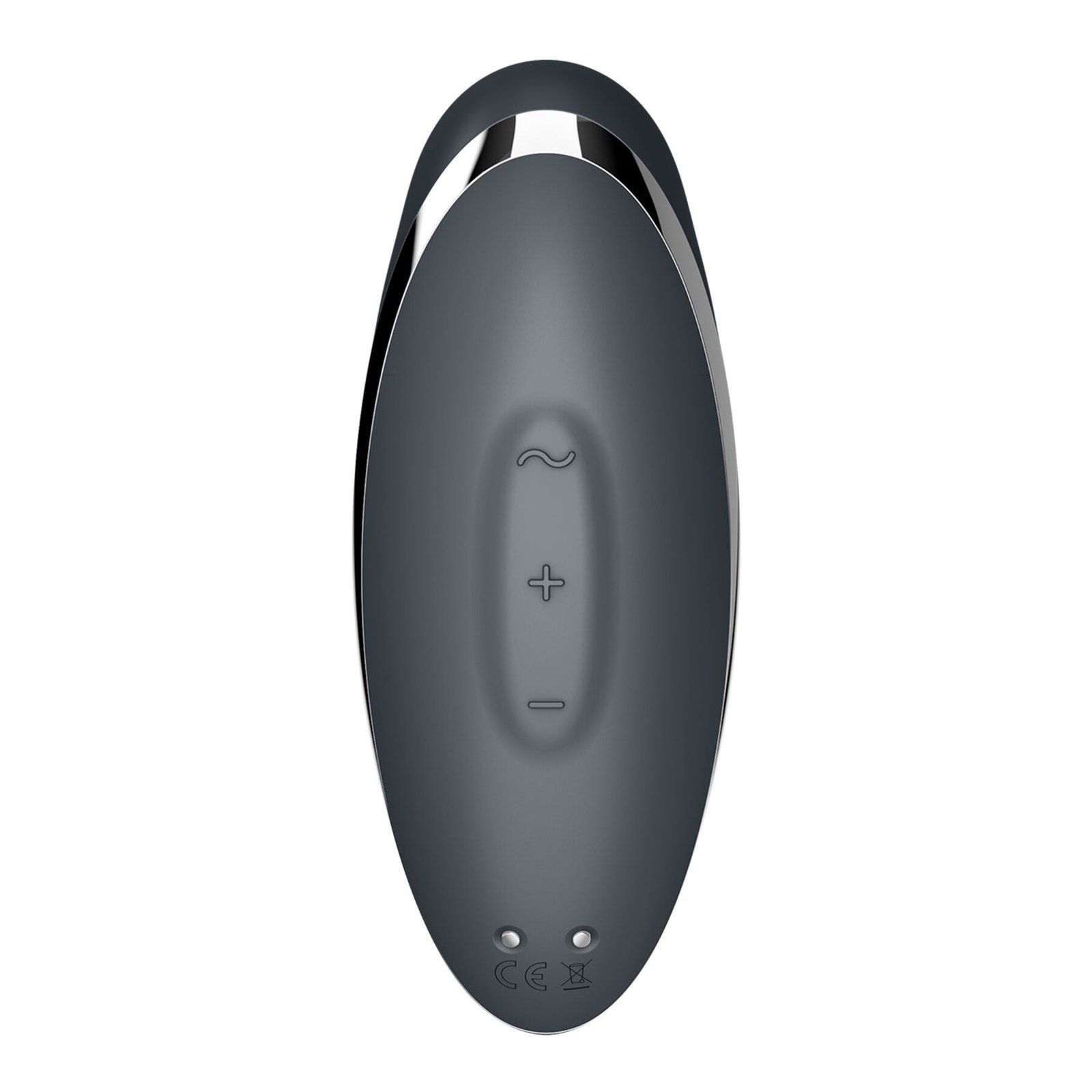 Вібростимулятор-пульсатор Satisfyer Tap & Climax 2 Grey, ефект постукування пальцем - Зображення 6