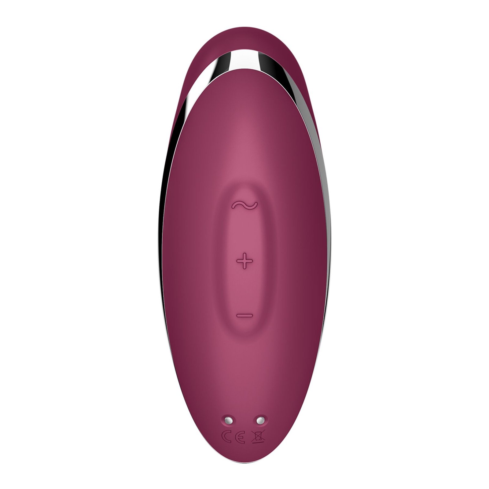 Вібростимулятор-пульсатор Satisfyer Tap & Climax 2 Red, ефект постукування пальцем - Зображення 6