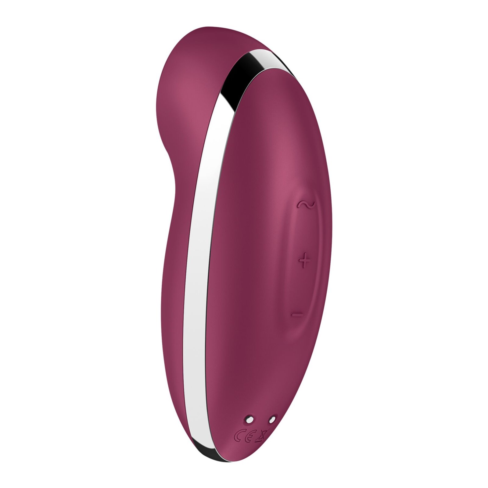 Вібростимулятор-пульсатор Satisfyer Tap & Climax 2 Red, ефект постукування пальцем - Зображення 5