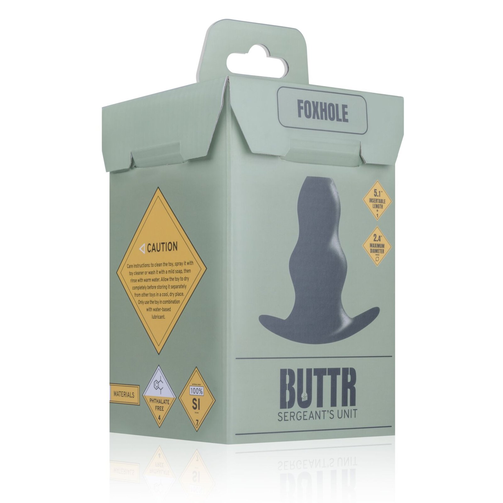 Анальна пробка BUTTR - Foxhole Hollow Butt Plug - Зображення 6