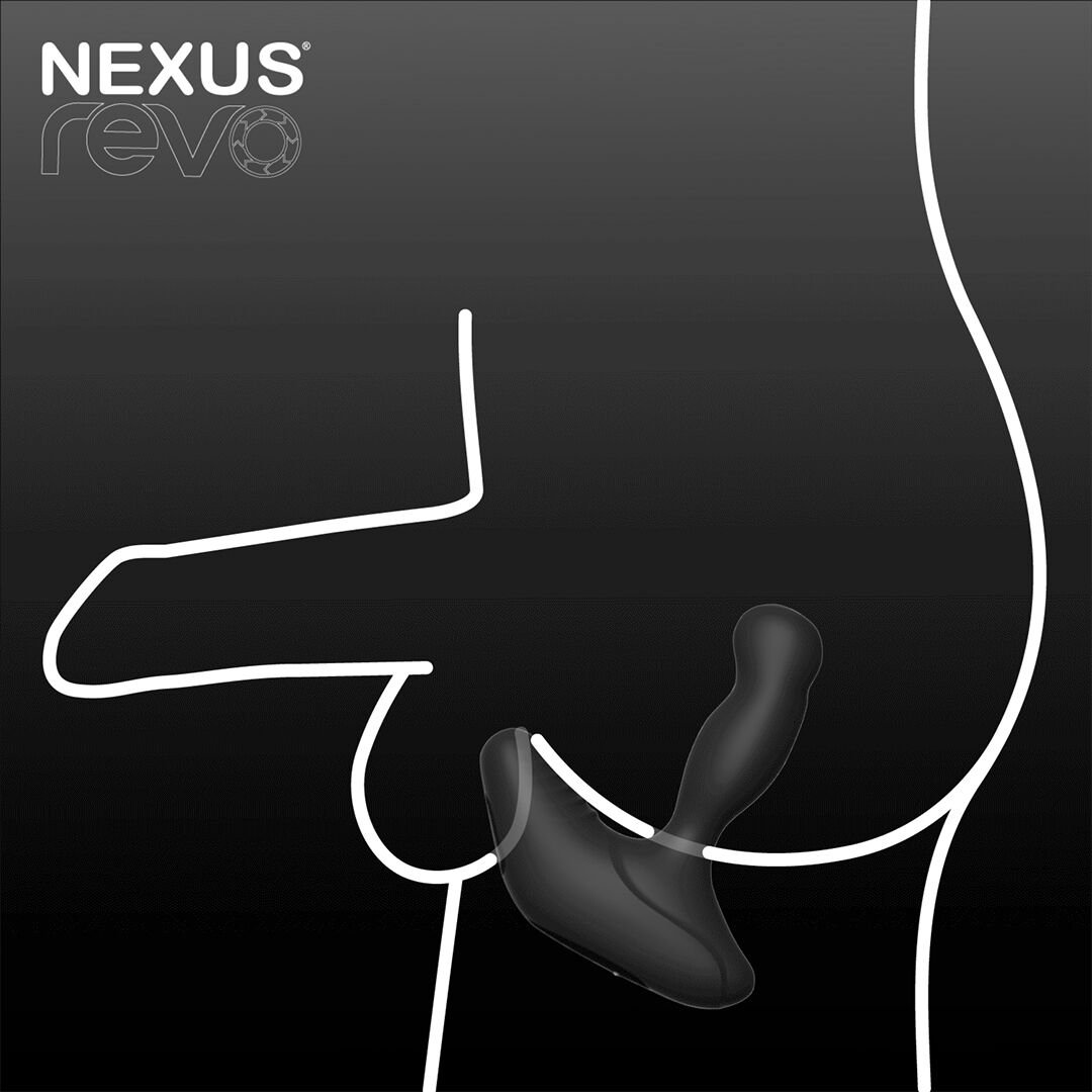 Смарт-масажер простати Nexus Revo Stealth with APP, вібрація+ротація, пульт ДУ, до 10 годин роботи - Зображення 8