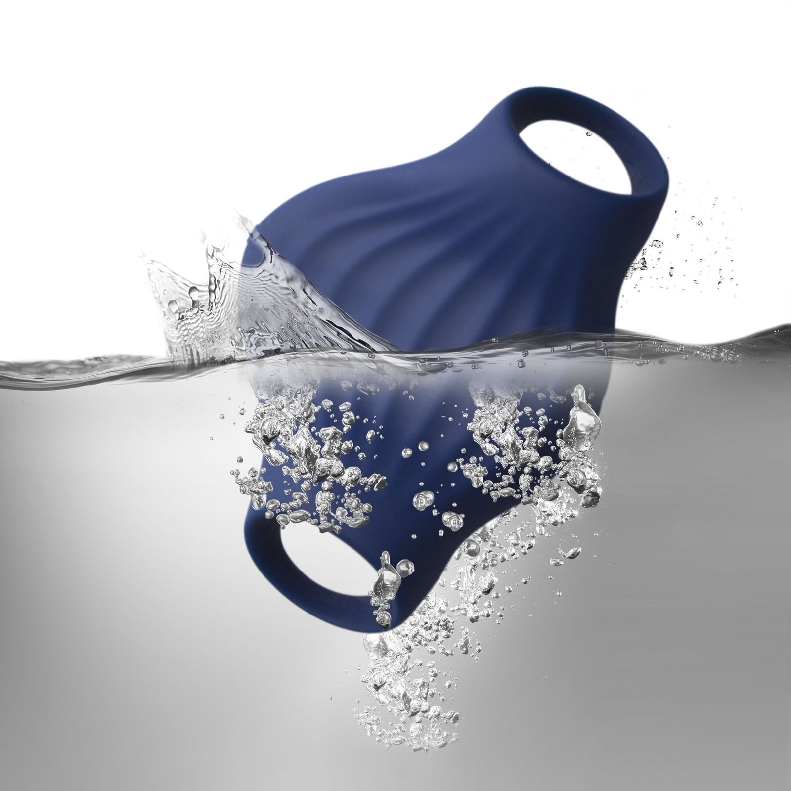 Мастурбатор Rocks Off Palm Blue, петлі для пальців, 10 режимів - Зображення 3