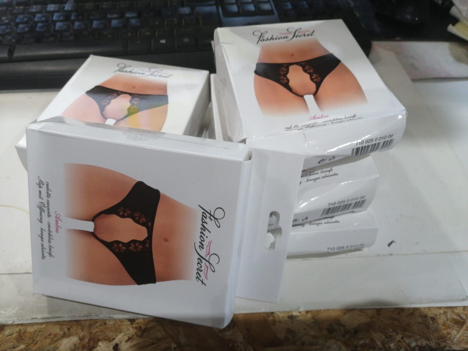 Трусики Fashion Secret Ambre Black (м'ята упаковка!!!) - Зображення 2