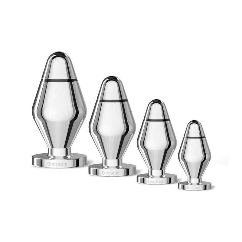 Металева анальна пробка Mystim Big John для електростимулятора, діаметр 6,5 см - Зображення 8