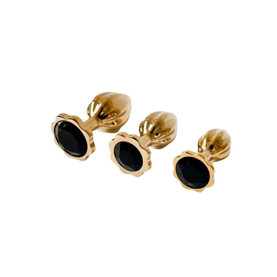 Набір анальних пробок LOCKINK YEAHWOW Nympho Butt Plug Set - Зображення 3