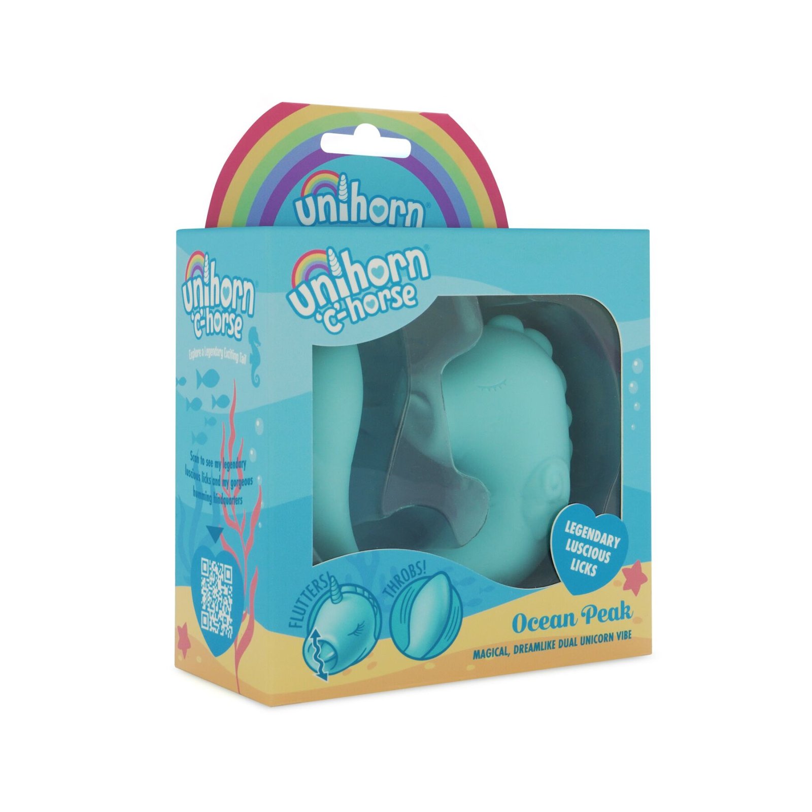 Вібратор-єдиноріжка Unihorn – C Horse – Ocean Peak, вагінально-кліторальна стимуляція, 2 мотори по 10 режимів - Зображення 7