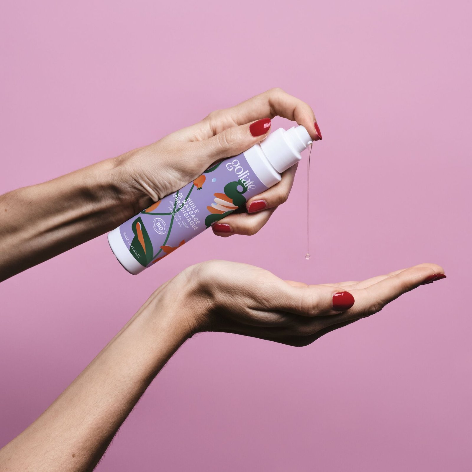 Масажна олія Goliate Huile De Massage Aphrodisiaque 100 мл, органічна, зігрівальний ефект - Зображення 9