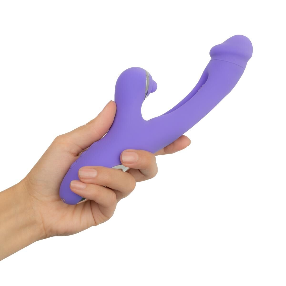 Вібратор-кролик Good Vibes Only - Tess Rabbit Vibrator with G-Spot Stimulator - Зображення 7