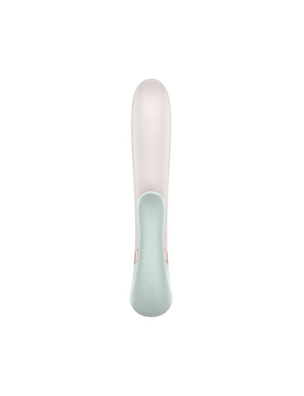 Смарт вібратор-кролик із підігрівом Satisfyer Heat Wave Mint - Зображення 3