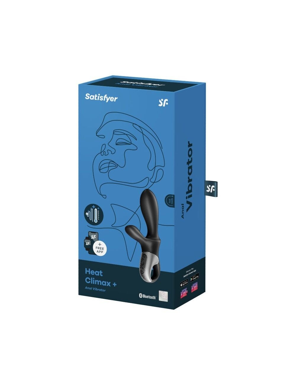 Універсальний смарт-вібратор з підігрівом Satisfyer Heat Climax + - Зображення 4