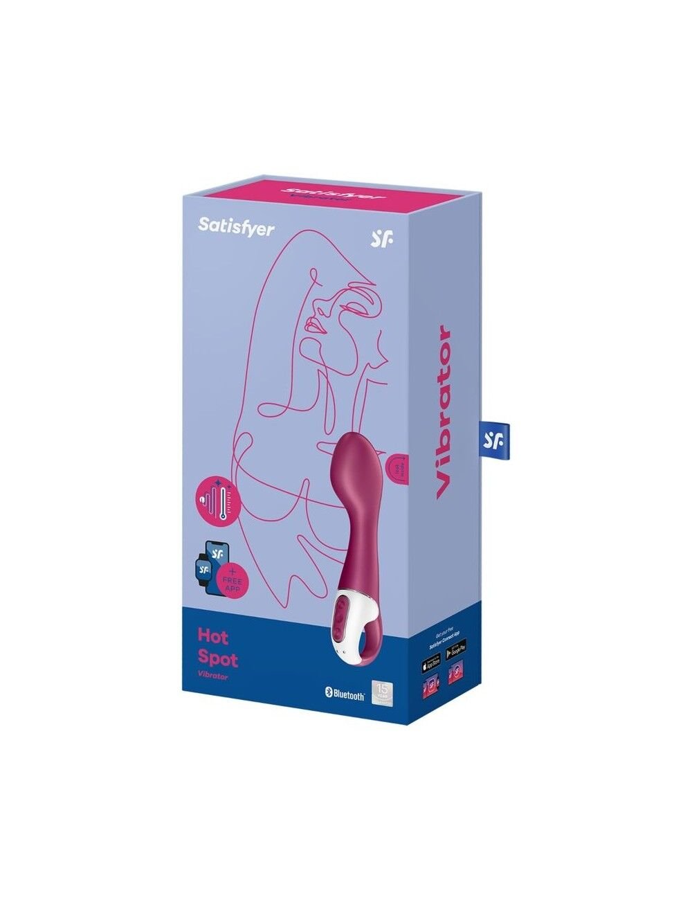 Смарт вібратор точки G Satisfyer Hot Spot з функцією підігріву - Зображення 4